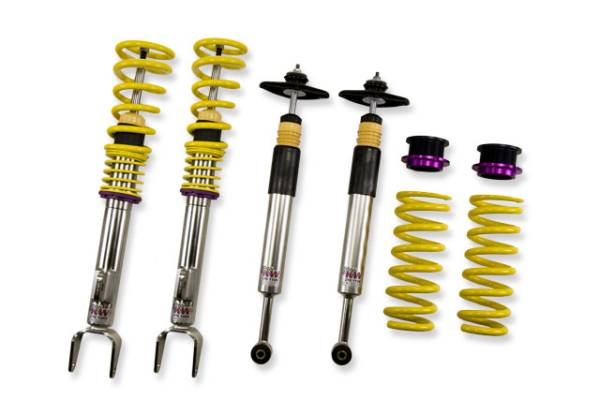 KW - KW KW Height Adjustable Stainless Steel Coilovers With Adjustable Rebound Damping