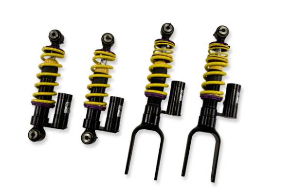 KW - KW KW Height Adjustable Stainless Steel Coilovers With Adjustable Rebound Damping