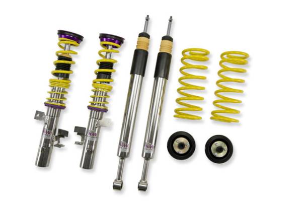 KW - KW KW Height Adjustable Stainless Steel Coilovers With Adjustable Rebound Damping