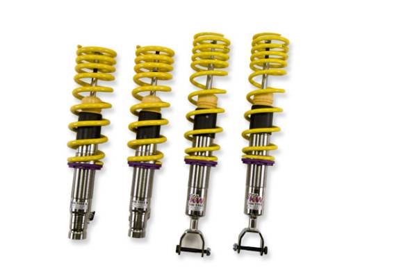 KW - KW KW Height Adjustable Stainless Steel Coilovers With Adjustable Rebound Damping