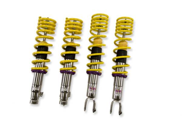 KW - KW KW Height Adjustable Stainless Steel Coilovers With Adjustable Rebound Damping