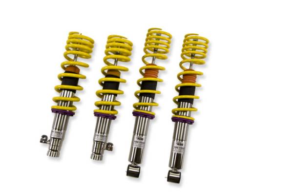 KW - KW KW Height Adjustable Stainless Steel Coilovers With Adjustable Rebound Damping