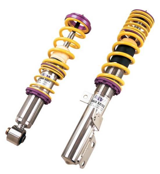 KW - KW KW Height Adjustable Stainless Steel Coilovers With Adjustable Rebound Damping