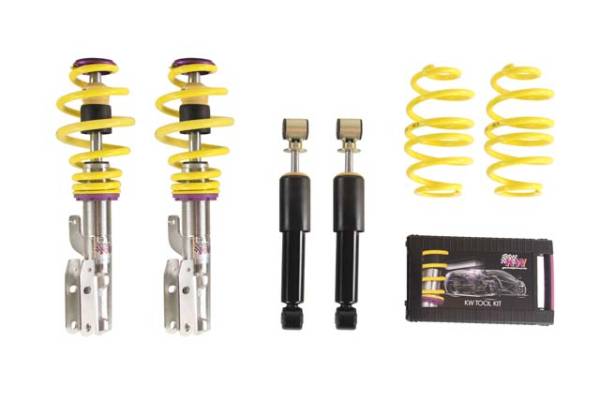 KW - KW KW Height Adjustable Stainless Steel Coilovers With Adjustable Rebound Damping