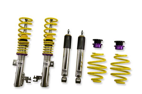 KW - KW KW Height Adjustable Stainless Steel Coilovers With Adjustable Rebound Damping