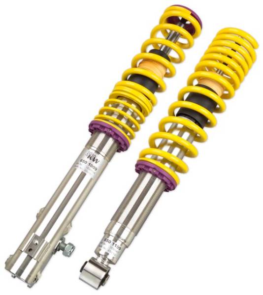 KW - KW KW Height Adjustable Stainless Steel Coilovers With Adjustable Rebound Damping