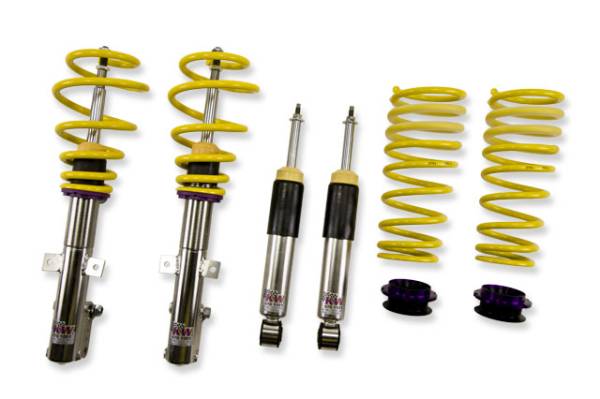 KW - KW KW Height Adjustable Stainless Steel Coilovers With Adjustable Rebound Damping