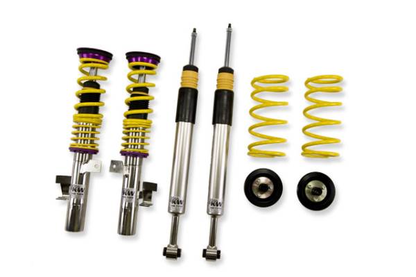 KW - KW KW Height Adjustable Stainless Steel Coilovers With Adjustable Rebound Damping