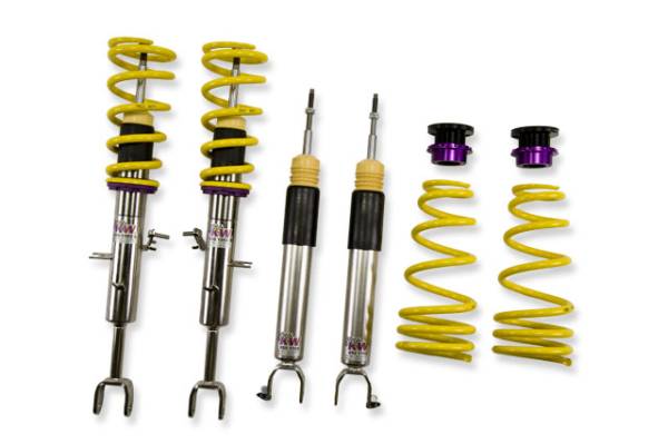 KW - KW KW Height Adjustable Stainless Steel Coilovers With Adjustable Rebound Damping