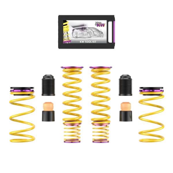 KW - KW Height adjustable lowering springs for use with or without electronic dampers 25361034