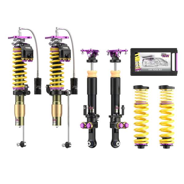 KW - KW4 Way Adjustable coilovers with low & high-speed compression & rebound control - 30901200EB