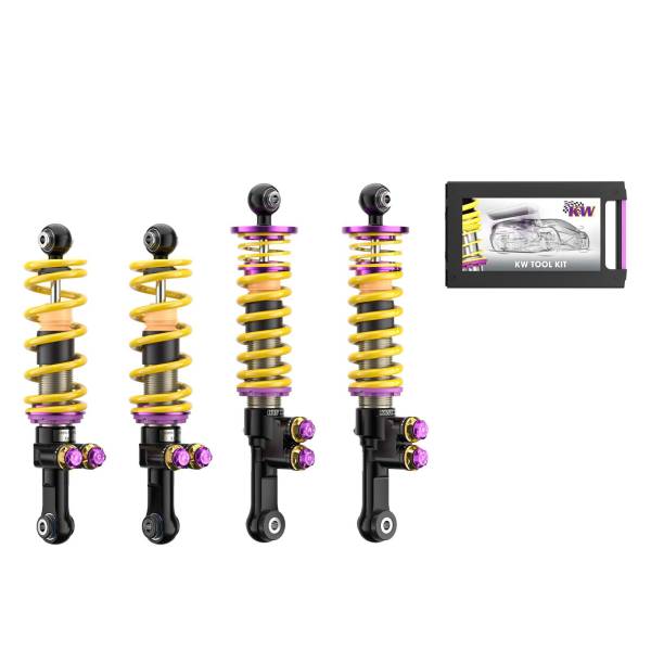 KW - KW 4 Way Adjustable coilovers with low & high-speed compression & rebound control - 30969006