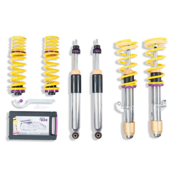 KW - KW Height Adjustable Coilovers with Independent Compression and Rebound Technology - 352200BH