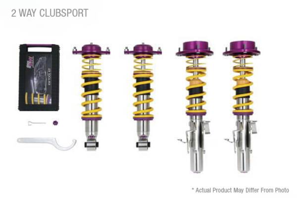 KW - KW Adjustable Coilovers, Aluminum Top Mounts, Independent Compression and Rebound 3522080E