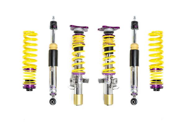 KW - KW Adjustable Coilovers, Aluminum Top Mounts, Independent Compression and Rebound - 352208CG