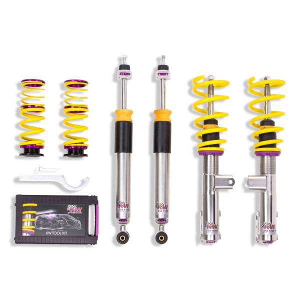 KW - KW Height Adjustable Coilovers with Independent Compression and Rebound Technology - 35225067