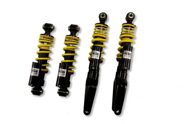 KW - KW KW Adjustable Coilovers, Aluminum Top Mounts, Independent Compression And Rebound