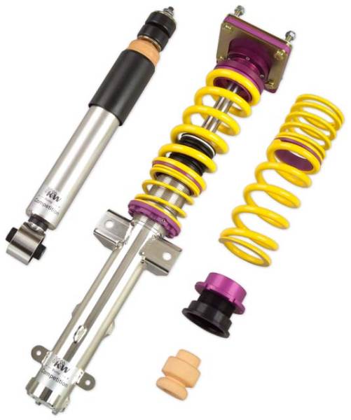 KW - KW KW Adjustable Coilovers, Aluminum Top Mounts, Independent Compression And Rebound