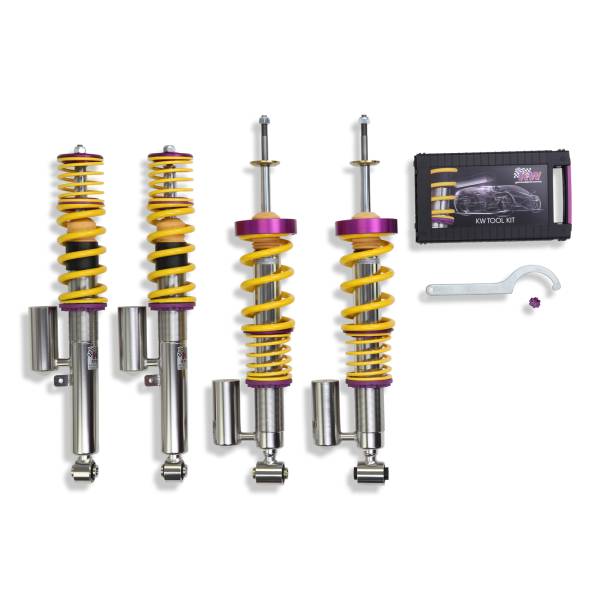 KW - KW KW Height Adjustable Coilovers With Independent Compression And Rebound Technology