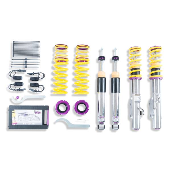 KW - KW KW Height Adjustable Coilovers With Independent Compression And Rebound Technology