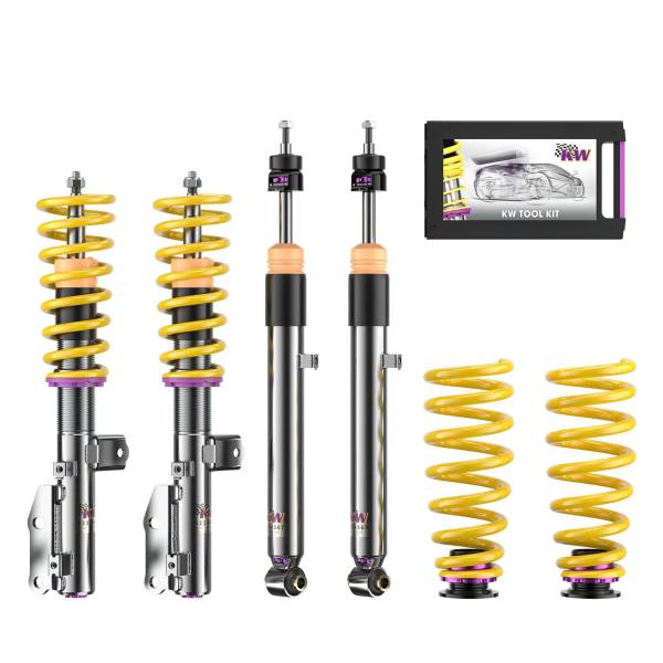 KW - KW Height Adjustable Coilovers with Independent Compression and Rebound Technology - 35268007