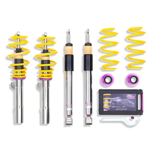 KW - KW Height Adjustable Coilovers with Independent Compression and Rebound Technology - 35280029