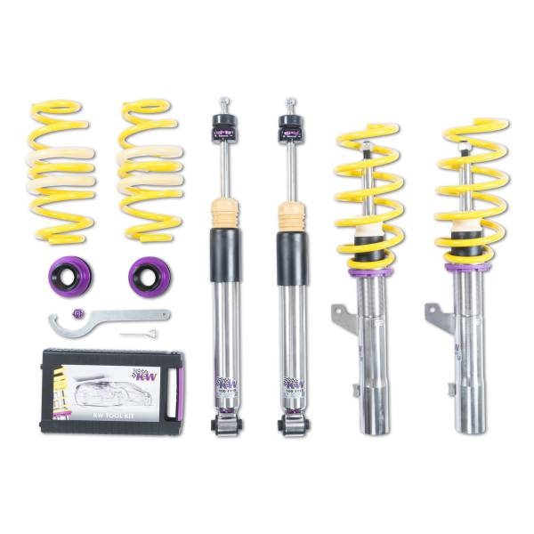 KW - KW Height Adjustable Coilovers with Independent Compression and Rebound Technology - 352800CB