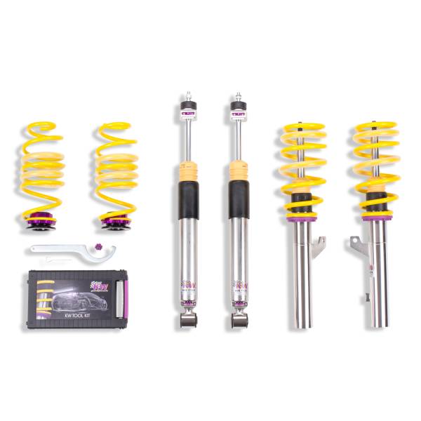 KW - KW Height Adjustable Coilovers with Independent Compression and Rebound Technology - 35281028