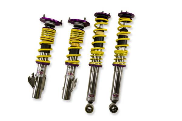 KW - KW KW Adjustable Coilovers, Aluminum Top Mounts, Independent Compression And Rebound