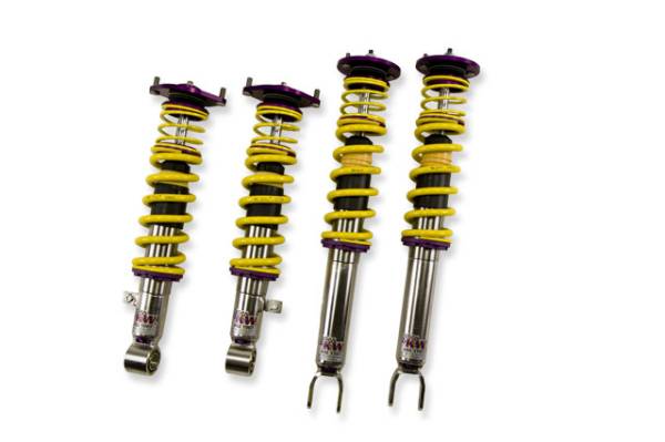 KW - KW KW Adjustable Coilovers, Aluminum Top Mounts, Independent Compression And Rebound