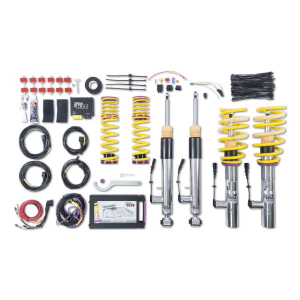 KW - KW Height Adjustable Coilovers with standalone ECU for Electronic Damper Control - 39010055