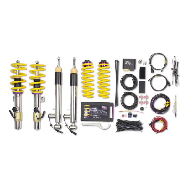 KW - KW Height Adjustable Coilovers with standalone ECU for Electronic Damper Control - 39020004