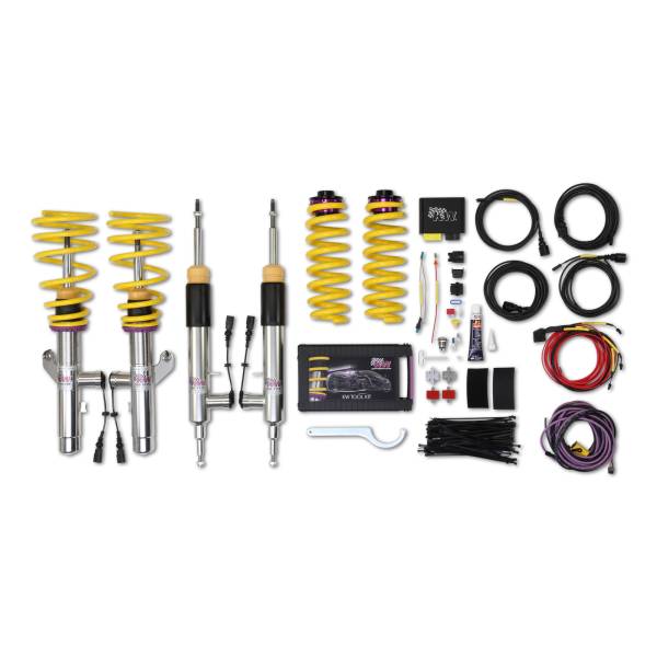 KW - KW Height Adjustable Coilovers with standalone ECU for Electronic Damper Control - 39020006