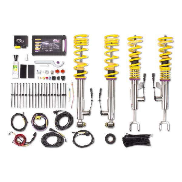 KW - KW Height Adjustable Coilovers with standalone ECU for Electronic Damper Control - 39020016