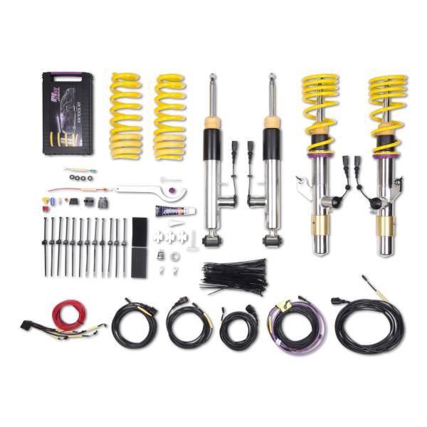 KW - KW Height Adjustable Coilovers with standalone ECU for Electronic Damper Control - 39020017