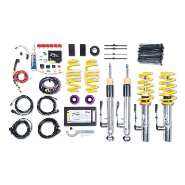 KW - KW Height Adjustable Coilovers with standalone ECU for Electronic Damper Control - 39080056