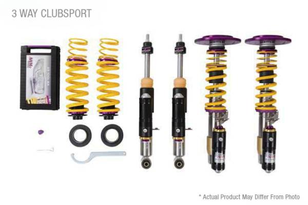 KW - KW Adjustable Coilovers, Aluminum Top Mounts, Rebound and Low & High Compression - 39710252