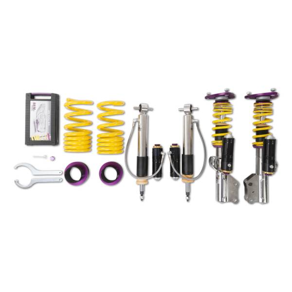 KW - KW KW Adjustable Coilovers, Aluminum Top Mounts, Rebound And Low & High Compression