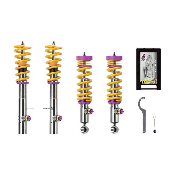 KW - KW Adjustable Coilovers with Rebound and Low & High-speed Compression adjustability - 3A7200CR