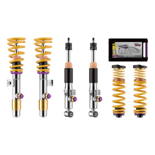 KW - KW Adjustable Coilovers with Rebound and Low & High-speed Compression adjustability - 3A7200EB