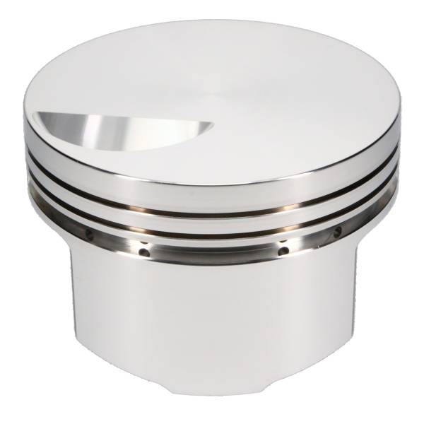 JE Pistons - JE Pistons Piston Set, 4032, Flat Top, 4.280 Bore, 1.645 CD, 0.990 Pin, Set of 8. 139477