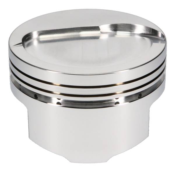 JE Pistons - JE Pistons Piston Set, 4032, Inv Dome/Dish, 4.390 Bore, 1.520 CD, 0.990 Pin, Set of 8. 154166