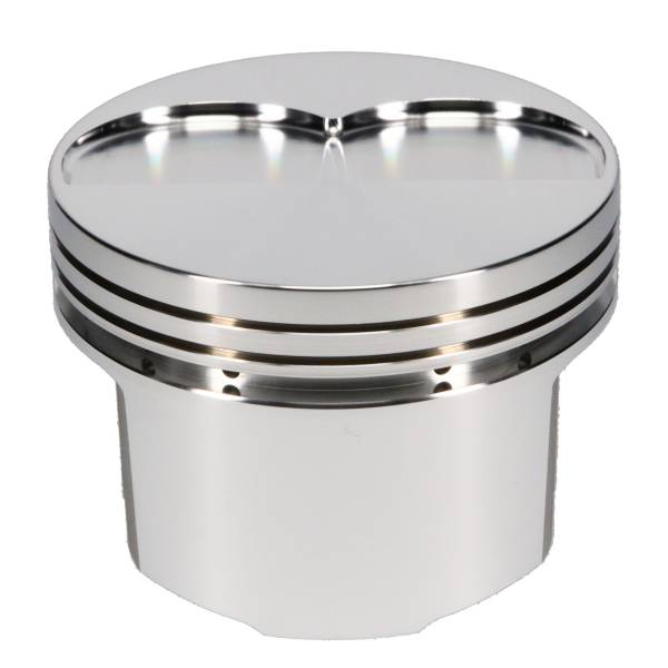 JE Pistons - JE Pistons Piston Set, 4032, Flat Top, 4.155 Bore, 1.750 CD, 0.980 Pin, Set of 8. - 206072