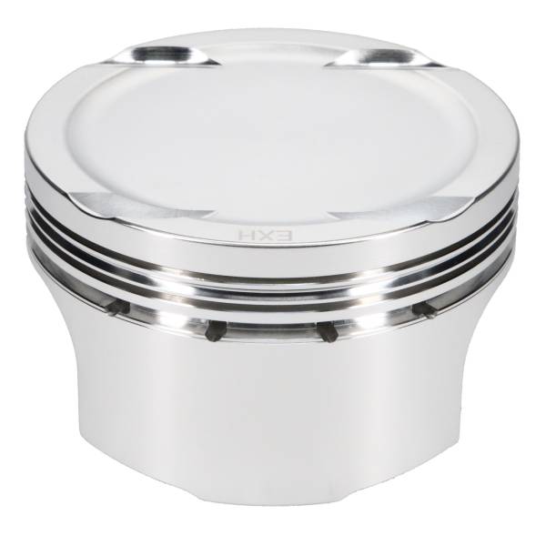 JE Pistons - JE Pistons Piston Set, 2618, Inv Dome/Dish, 3.464 Bore, 1.236 CD, 0.827 Pin, Set of 4. 208476