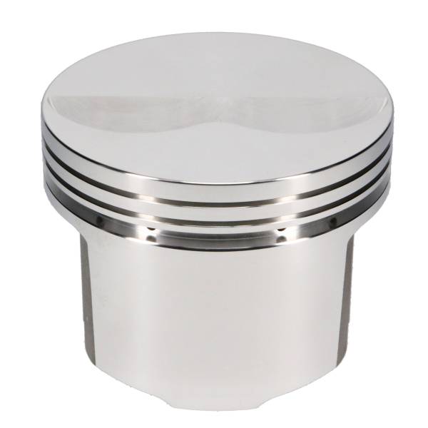 JE Pistons - JE Pistons Piston Set, 4032, Flat Top, 4.375 Bore, 1.320 CD, 0.990 Pin, Set of 8. 213453