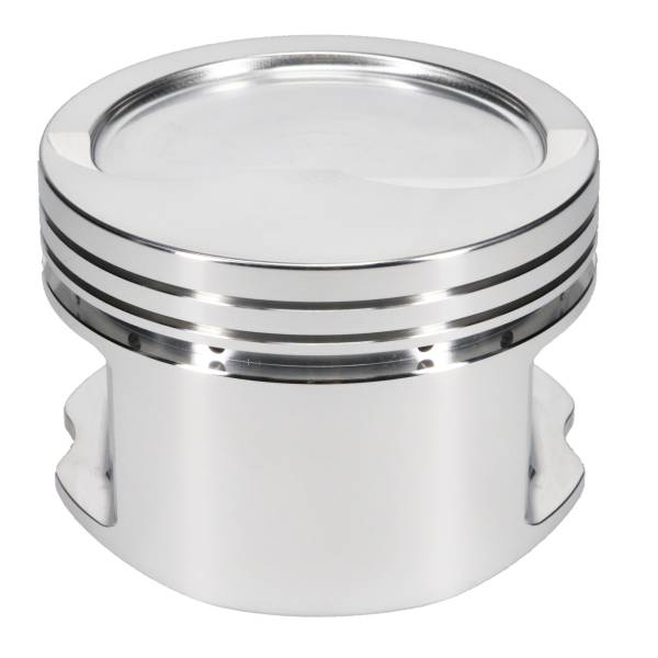 JE Pistons - JE Pistons Piston Set, 2618, Inv Dome/Dish, 4.350 Bore, 1.858 CD, 0.990 Pin, Set of 8. - 232452