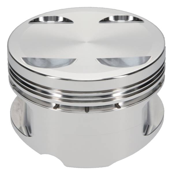 JE Pistons - JE Pistons Piston Set, 2618, Flat Top, 3.287 Bore, 1.205 CD, 0.787 Pin, Set of 4. - 255773