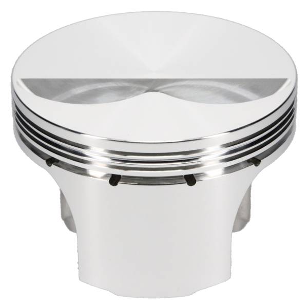 JE Pistons - JE Pistons Piston Set, 2618, Flat Top, 3.766 Bore, 1.560 CD, 0.927 Pin, Set of 8. 293532