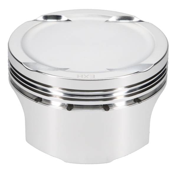 JE Pistons - JE Pistons Piston Set, 2618, Inv Dome/Dish, 3.464 Bore, 1.236 CD, 0.827 Pin, Set of 4. 296935