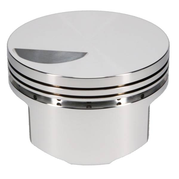 JE Pistons - JE Pistons Piston Set, 4032, Flat Top, 4.560 Bore, 1.465 CD, 0.990 Pin, Set of 8. 297250